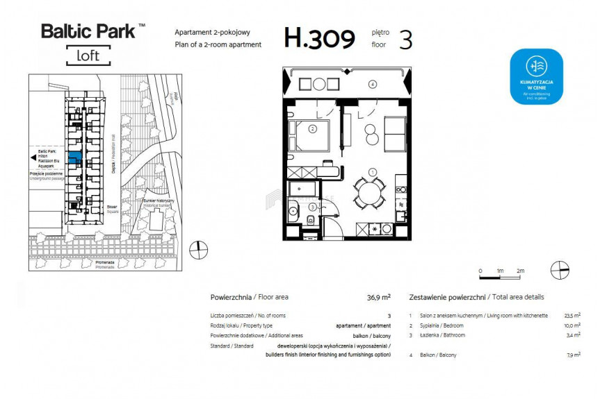 Świnoujście, 2-pokojowy apartament bezpośrednio przy plaży