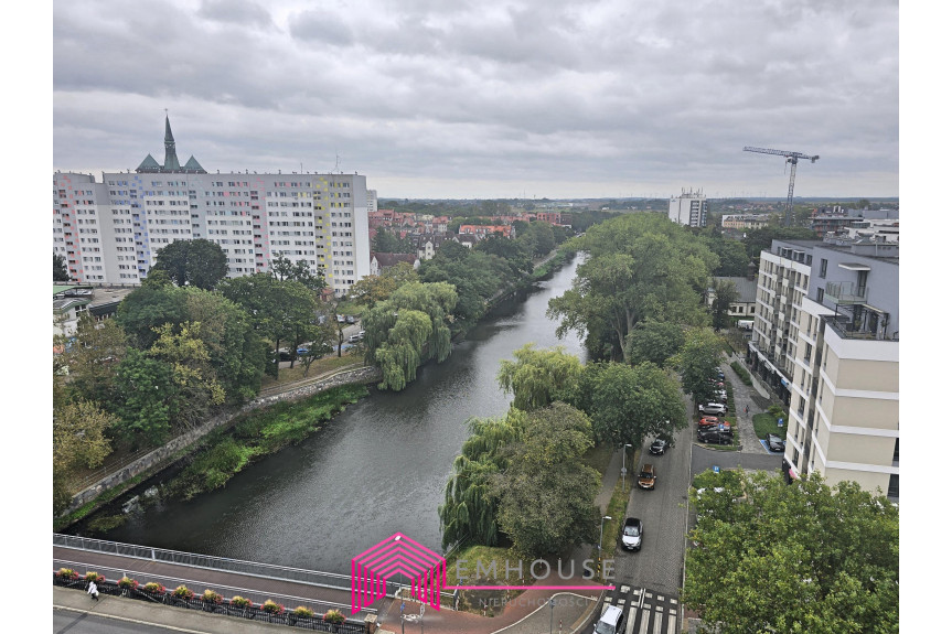 kołobrzeski, Kołobrzeg, 3 pokojowe mieszkanie  z widokiem na rzekę Parsętę